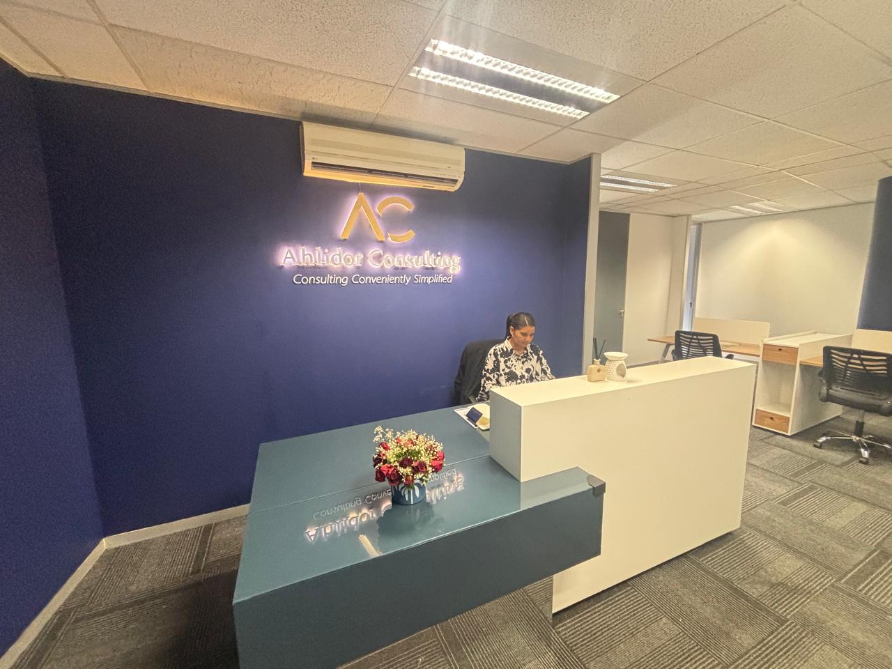 Ahlidor Consulting office reception