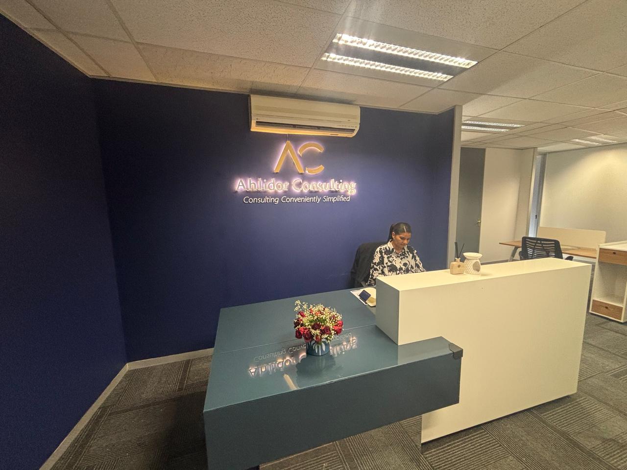 Ahlidor Consulting office reception