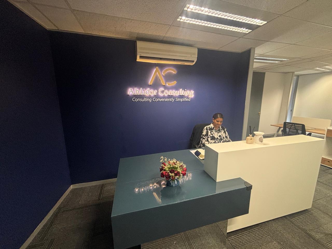 Ahlidor Consulting office reception